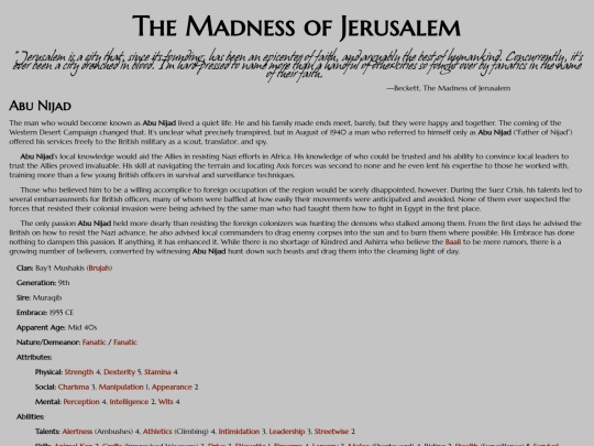 vtm/statblocks/kindred-of-note/madness-of-jerusalem screenshot