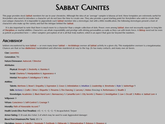 vtm/statblocks/sabbat-cainites screenshot