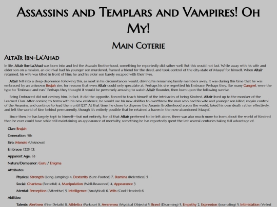vtm/statblocks/vampire-assassins screenshot