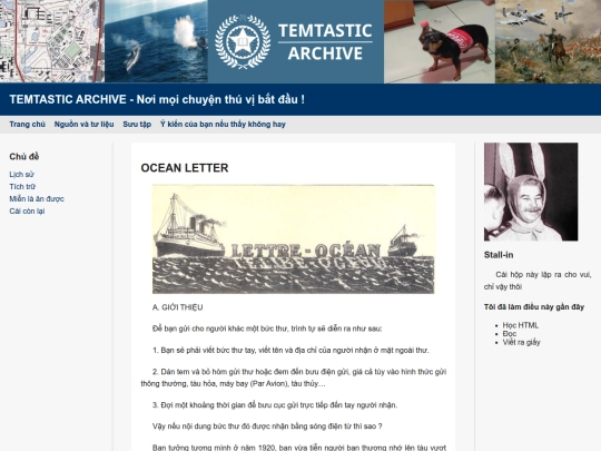 Tích trữ/Oceanletter screenshot