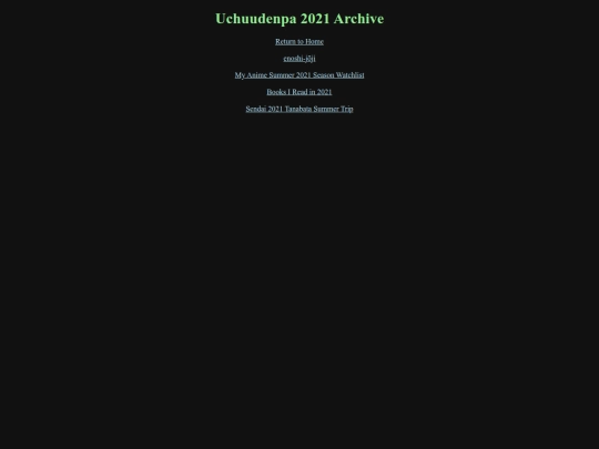 archive2021 screenshot