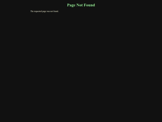 not_found screenshot