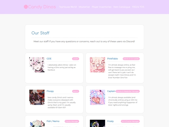 staff screenshot