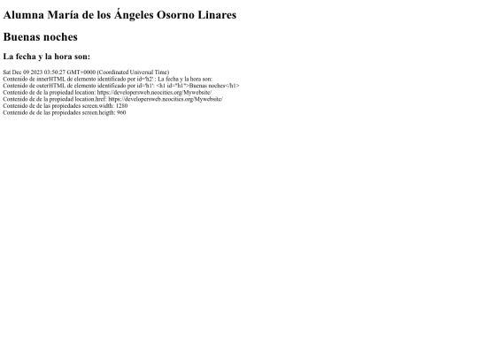 Mywebsite screenshot