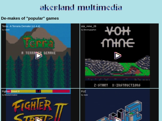 demakes screenshot