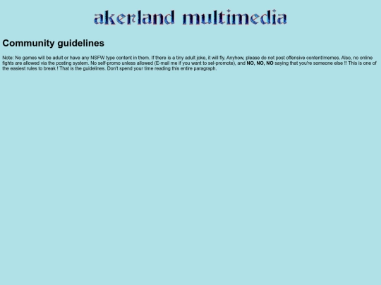 guidelines screenshot