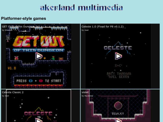 platformer screenshot