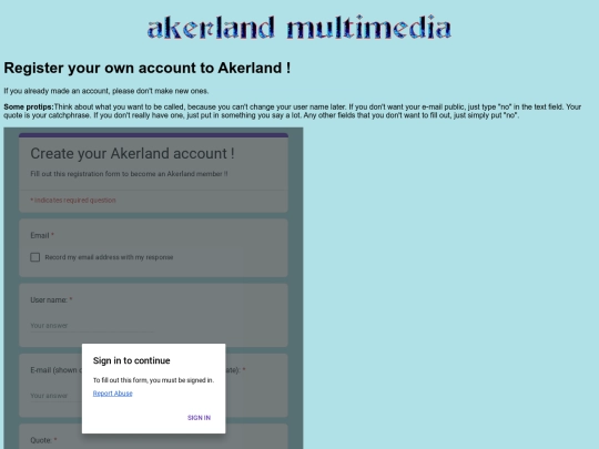 register screenshot