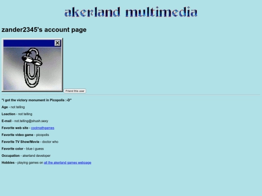 zander2345 screenshot