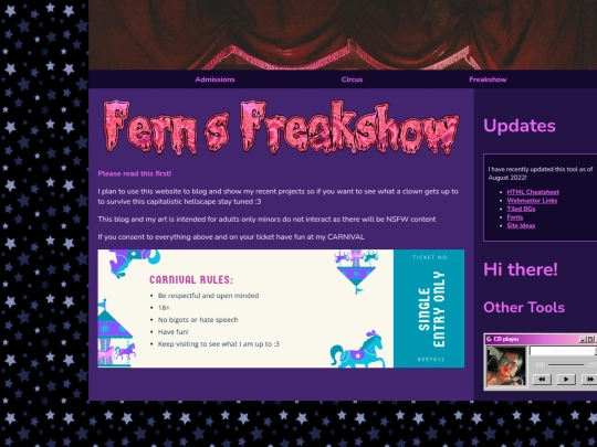 Circus screenshot