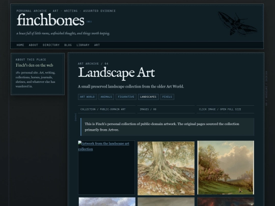 landscapes screenshot