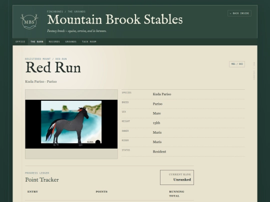 stables/residents/red-run screenshot