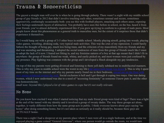 Trauma_Homoeroticism screenshot