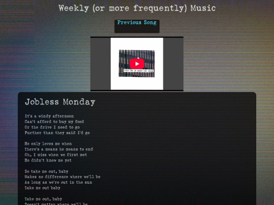 weekly_music screenshot
