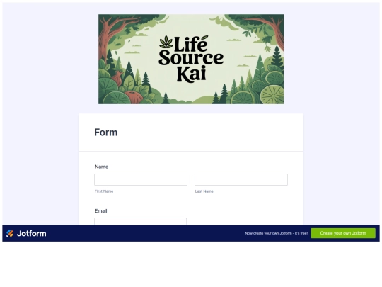 form screenshot