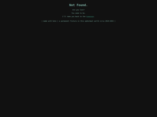 not_found screenshot