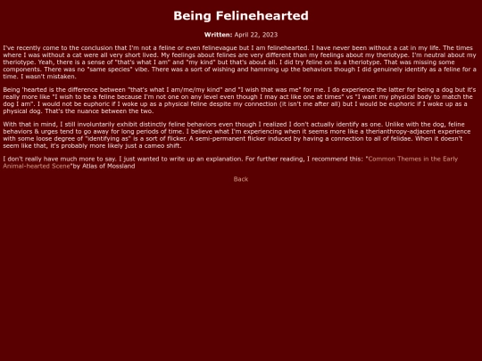 alterhumanity/felineheartedness screenshot