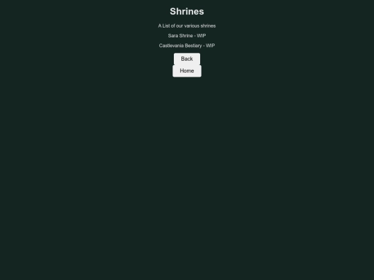 menus/shrines screenshot