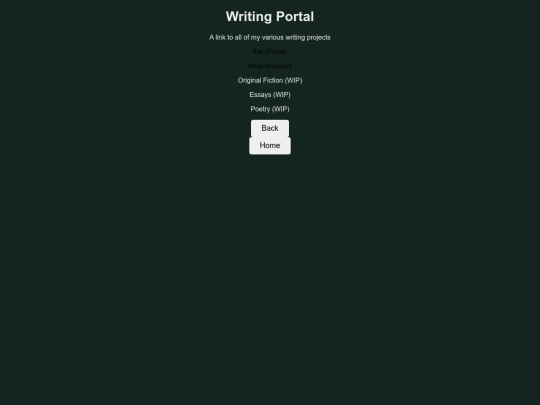 menus/writing screenshot