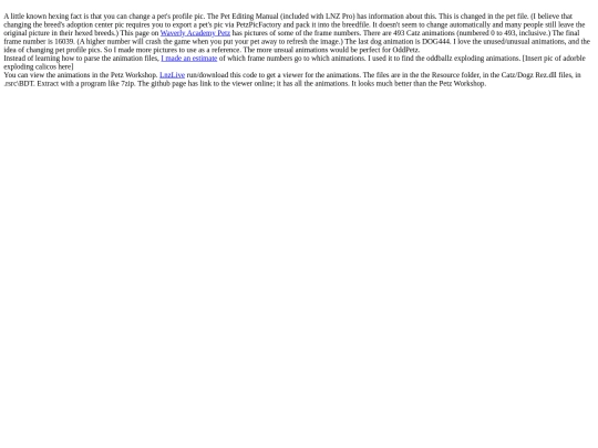 hexing facts screenshot