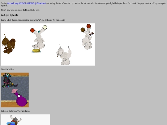 hybrids screenshot