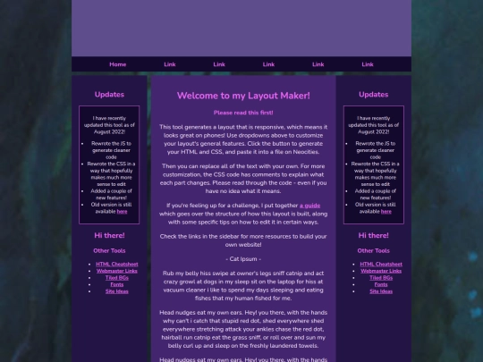 newpage screenshot