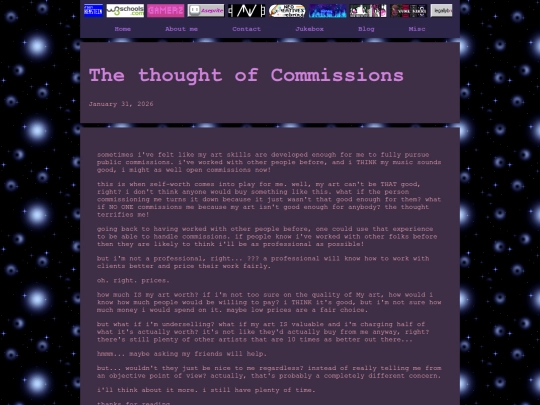 blog/entries/thoughtcommissions screenshot