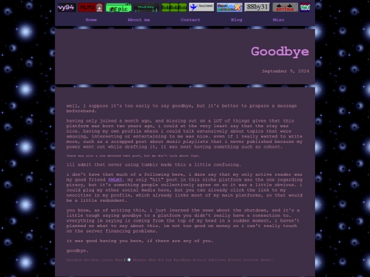 blog/rehost/goodbye screenshot