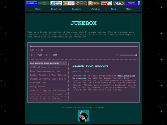 jukebox screenshot