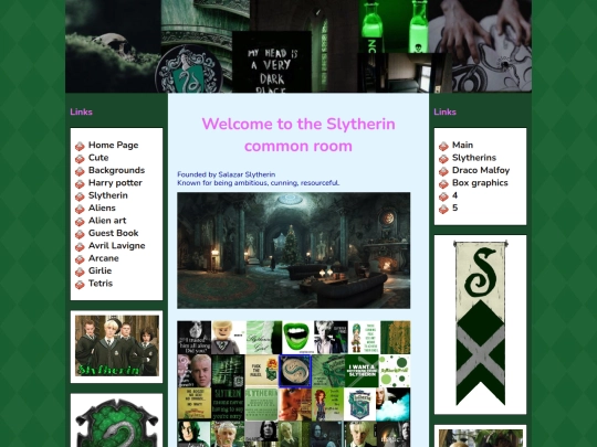 Slytherin screenshot