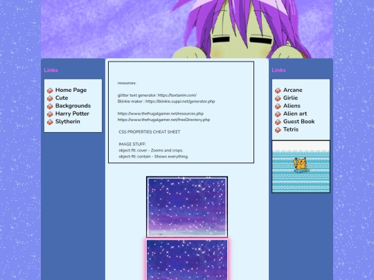 cheatsheet screenshot