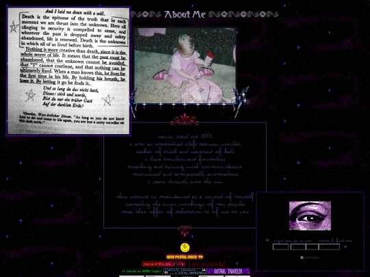 aboutme screenshot