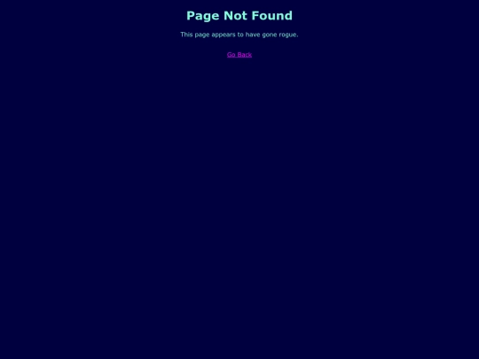 not_found screenshot