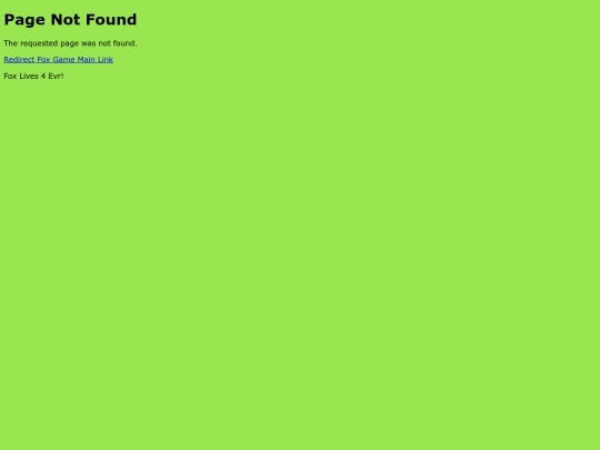not_found screenshot