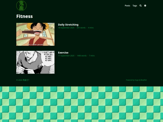series/fitness screenshot