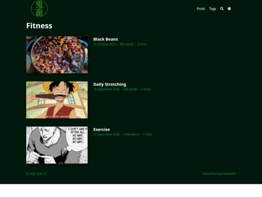 tags/fitness/page/1 screenshot