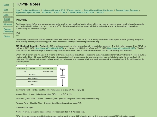 tcpip/ip-routing screenshot