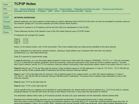 tcpip/network-addressing screenshot