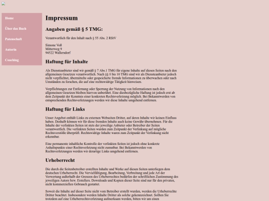 impressum screenshot