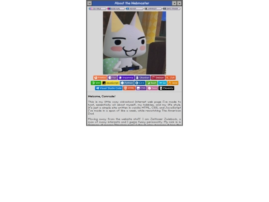 iframes/aboutme screenshot