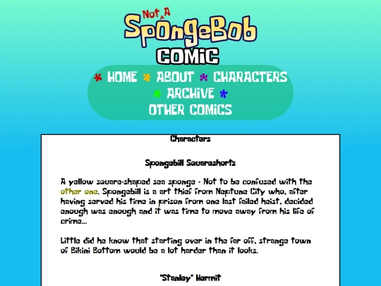 comics/NASBC/characters screenshot