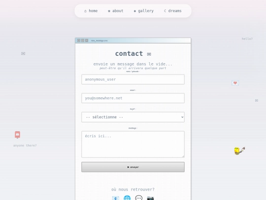 contact screenshot