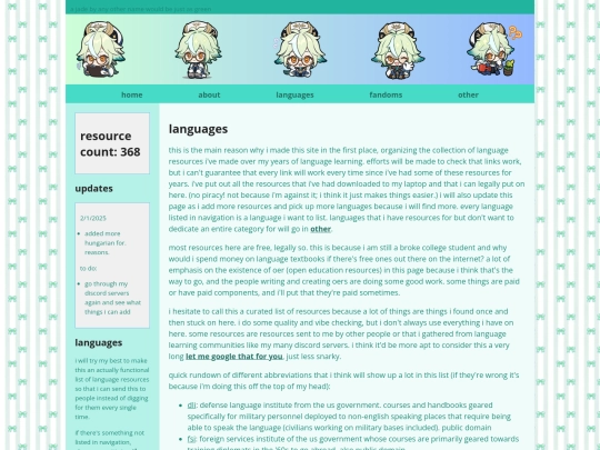 languages2 screenshot
