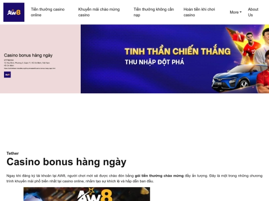 khuyenmaiaw8/casino-bonus-hang-ngay screenshot