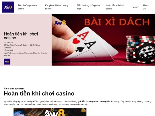 khuyenmaiaw8/hoan-tien-khi-choi-casino screenshot
