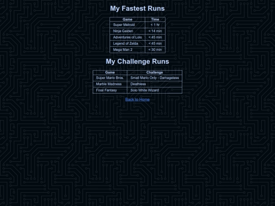 gameruns screenshot