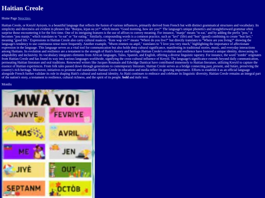 HaitianCreoleLanguage screenshot