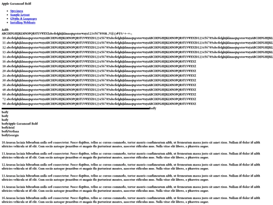 applegaramond-bold-demo screenshot