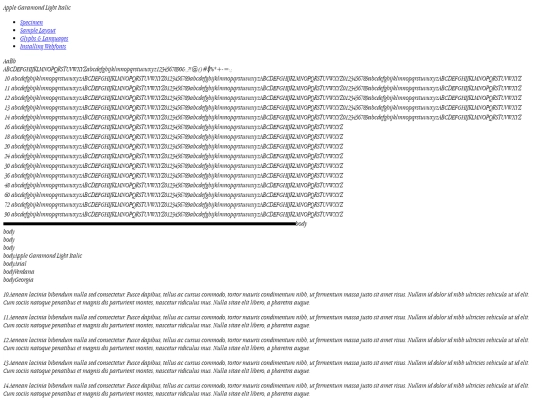 applegaramond-lightitalic-demo screenshot