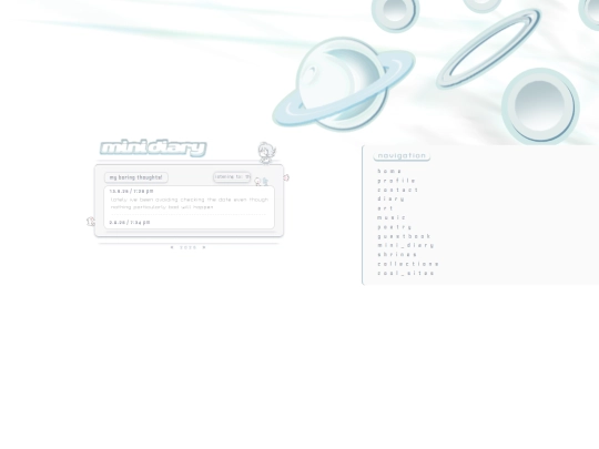 mini diary screenshot